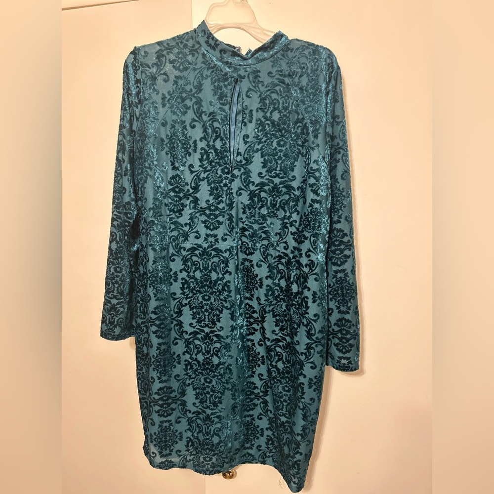 📦Fashion Nova Dark Green Velvet dress